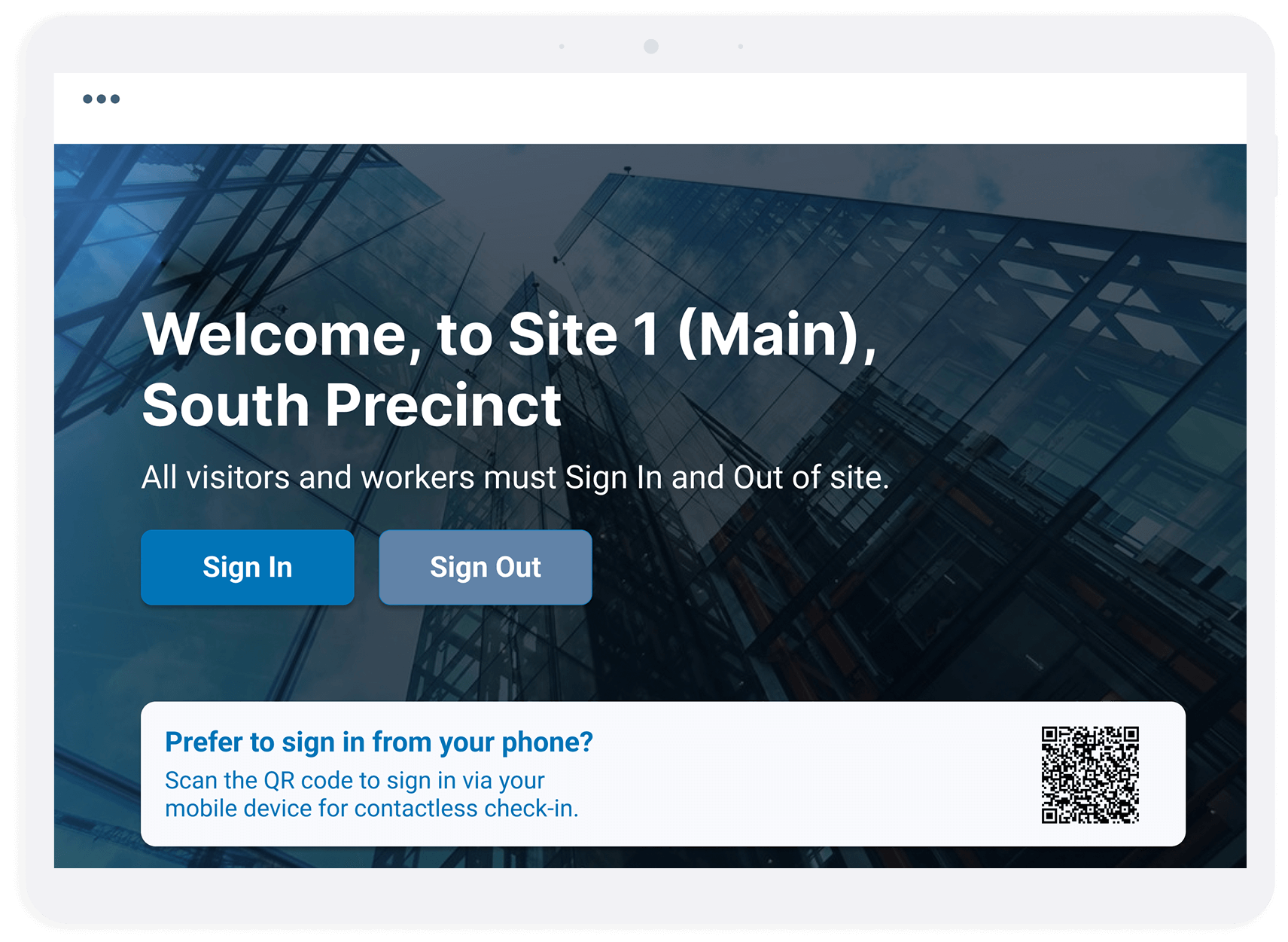 Visitor Sign-in App
