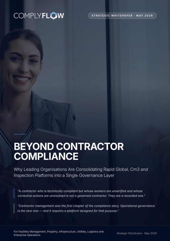 Beyond Contractor Compliance — ComplyFlow Strategic Whitepaper, May 2026